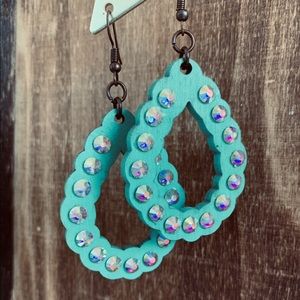 Tear Drops on My Guitar Earrings